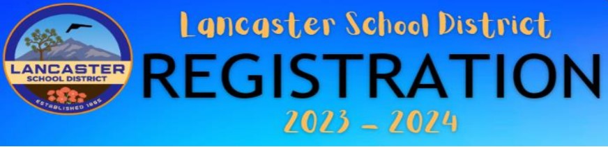 Registration Flyer 2023-2024 School Year